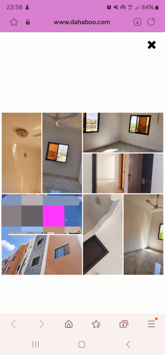 Appartement F4 près du lycée de Gabode, parking inclus