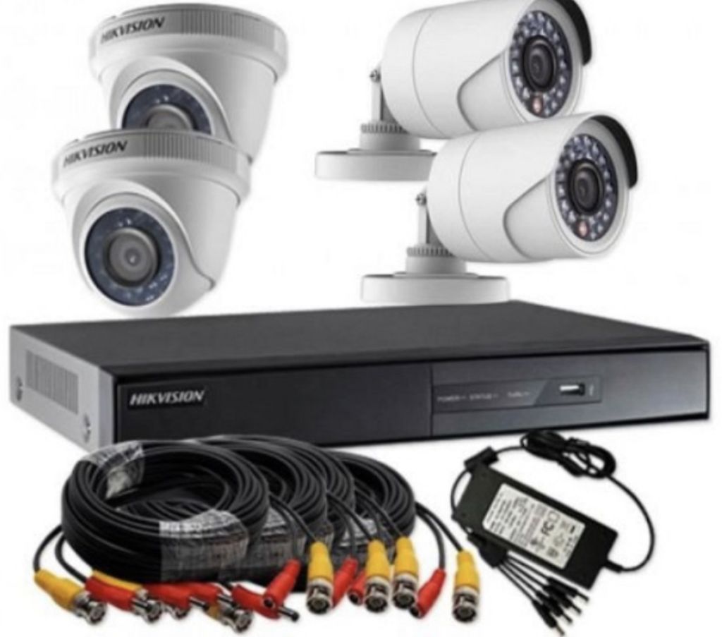 Installation et configuration de caméras de surveillance professionnelles