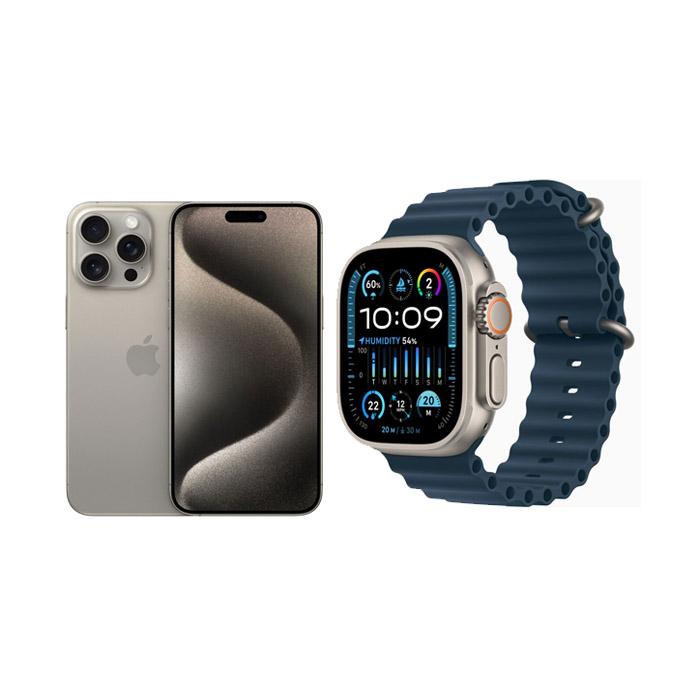 Apple iPhone 15 Pro Max 256 Go + Apple Watch Ultra 2 Neufs à Djibouti