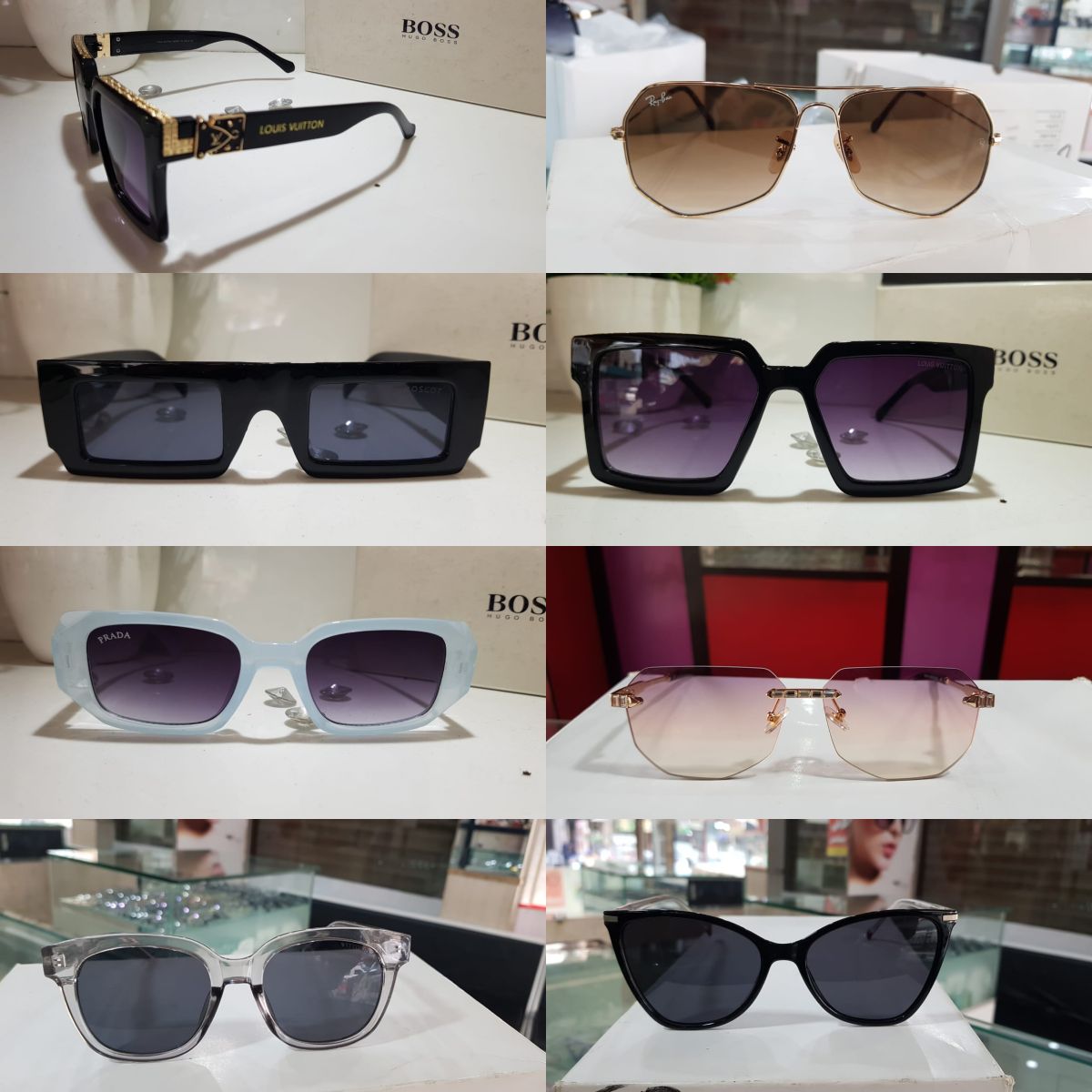 Collection de lunettes de soleil pour hommes et femmes à Djibouti