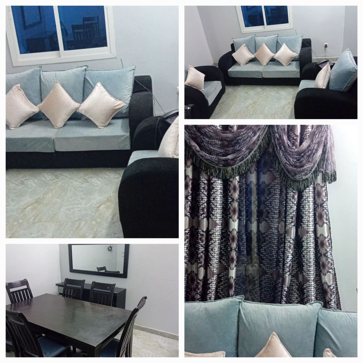 Salon + Living + table à manger + écran plat à vendre