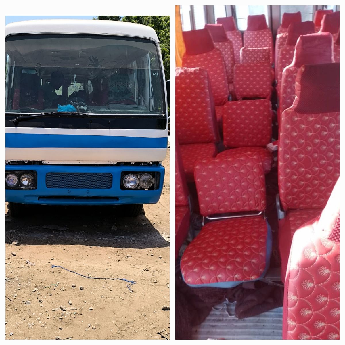 Mitsubishi Rosa 30 places avec moteur et système d\'échappement neufs - Garantie incluse