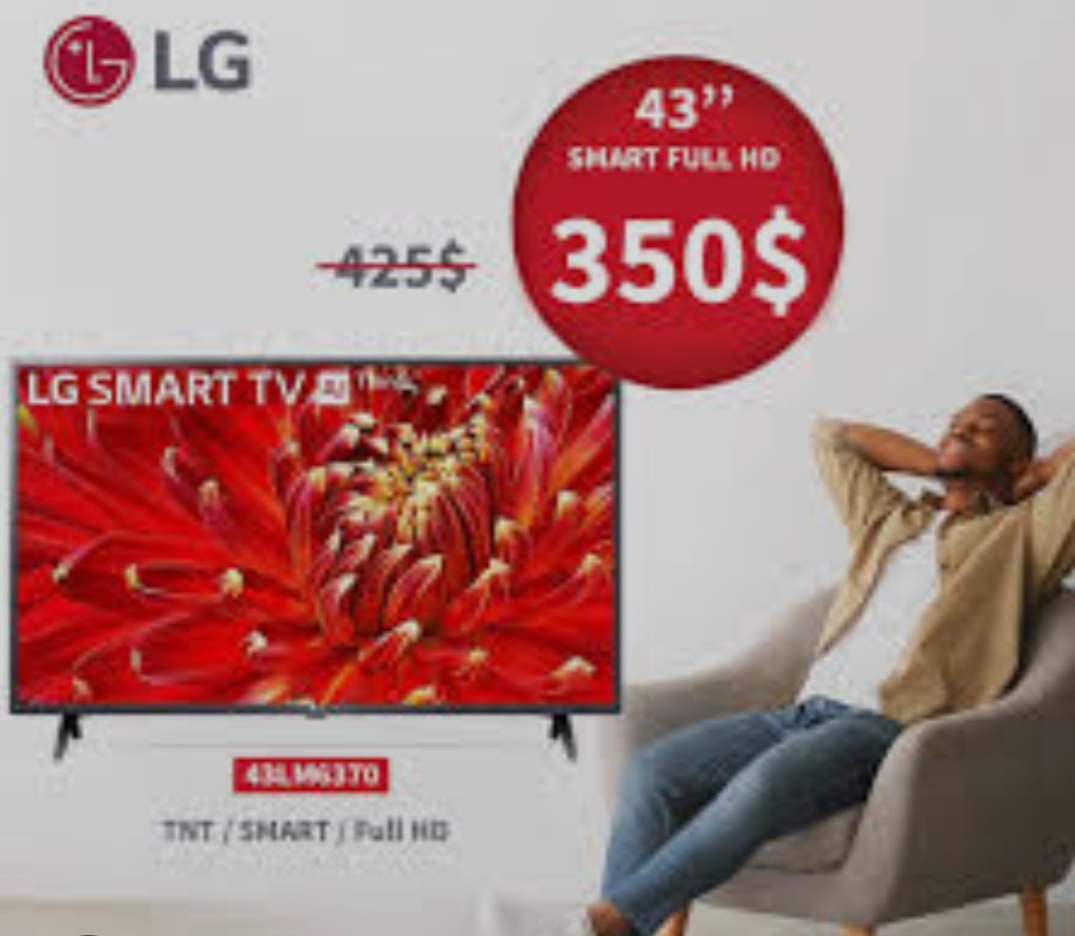 Vente écran plat 43 pouces à prix imbattable et négociable