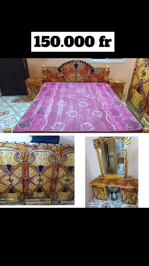 Chambre à coucher presque neuf