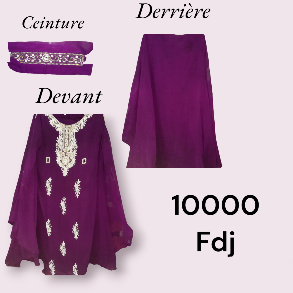 Dara3a soirée avec sa ceinture