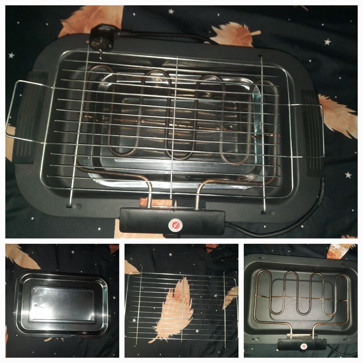 Grille électrique pour poulets, viande, steak, brochettes - bon état