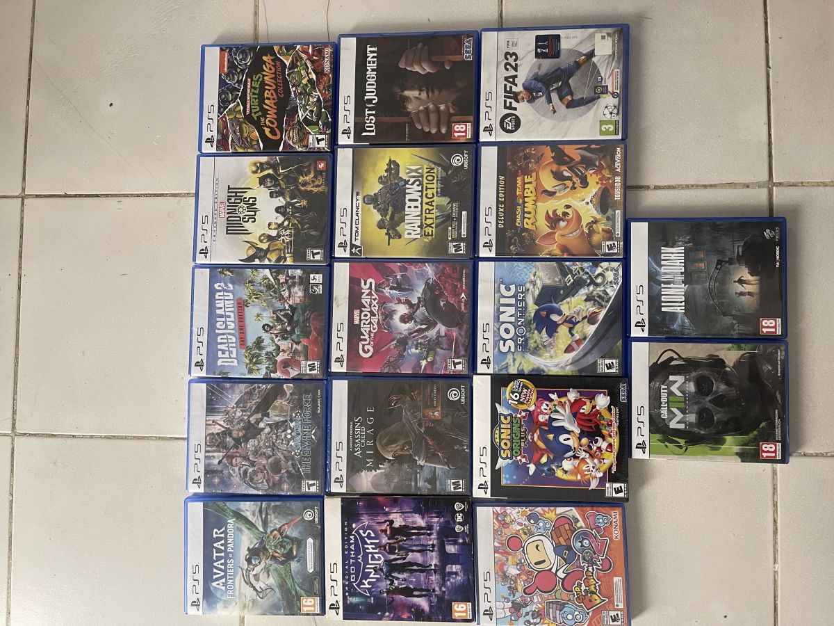 Jeux PlayStation 4 et 5 en excellent état