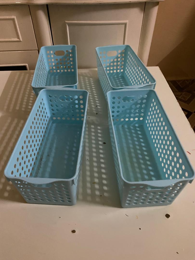 Lot de boîtes de rangement abordables