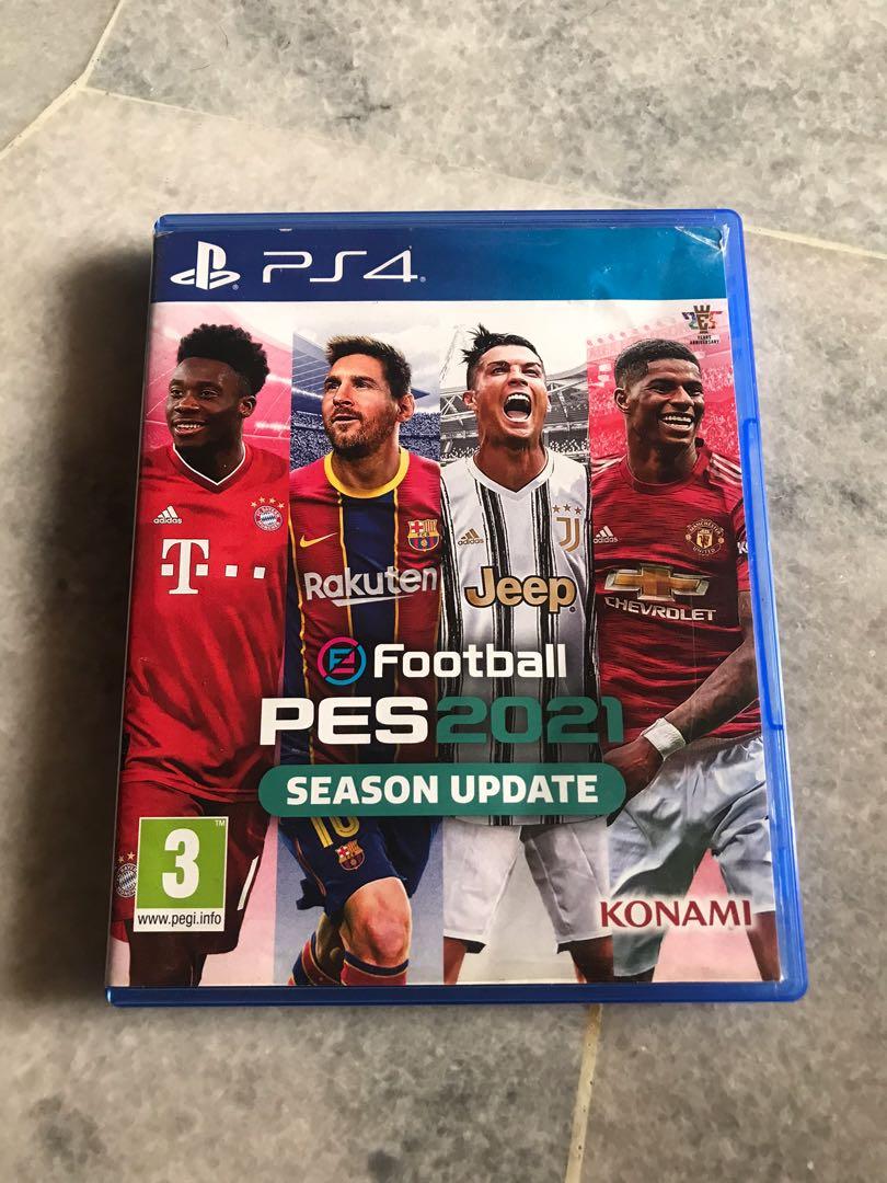 Jeu PES 21 pour PS4, dernière mise à jour incluse