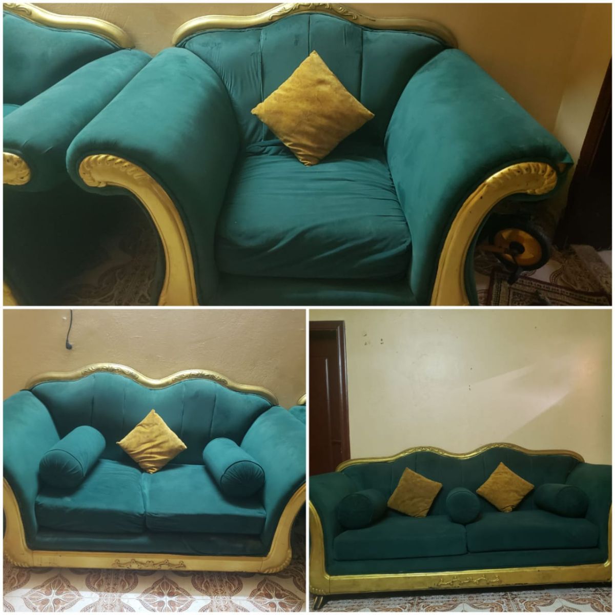 Salon spacieux presque neuf - 3 pièces - voyage