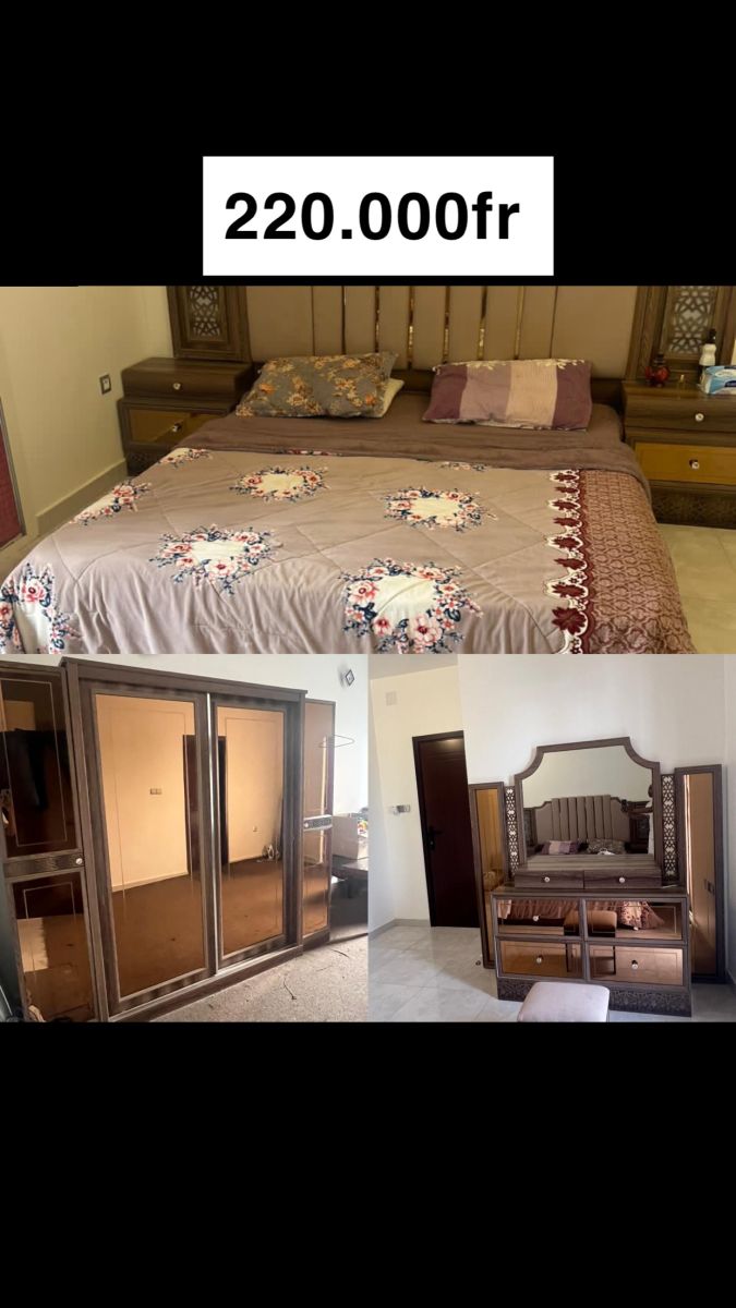 Chambre à coucher presque neuf