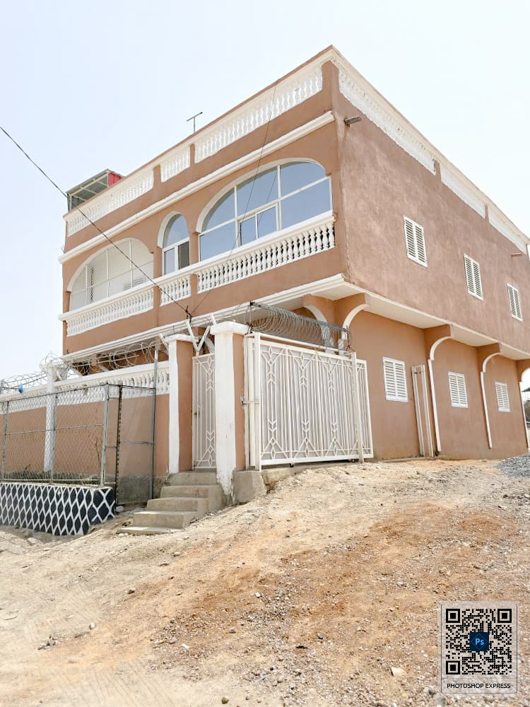 Maison Duplex R1 avec vue imprenable et terrasse à Barwoqo 2 Phase 2