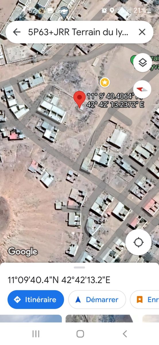 Terrain 300m2 près lycée Arrey, fosse septique, défini