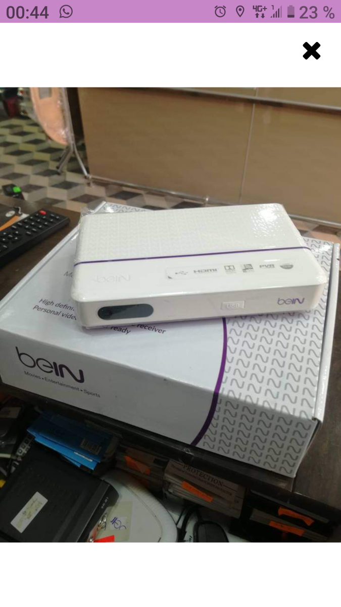 Décodeur Bein Sports avec abonnement annuel inclus à Djibouti