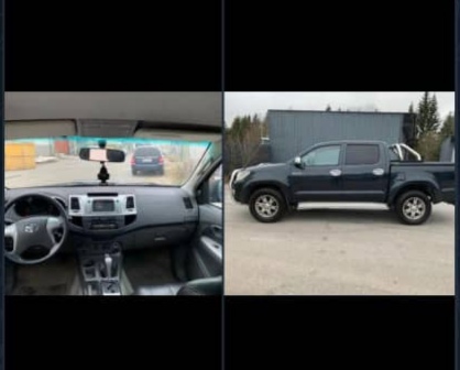 Cherche Toyota Hilux 2015, automatique, diesel