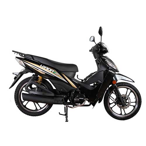 Moto Loncin légère et confortable, 6 mois d\'utilisation