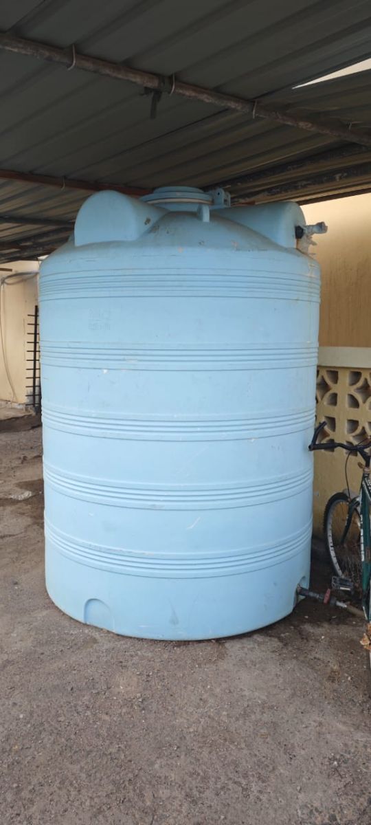 Réservoir d\'eau en plastique 4000L avec film anti-algues