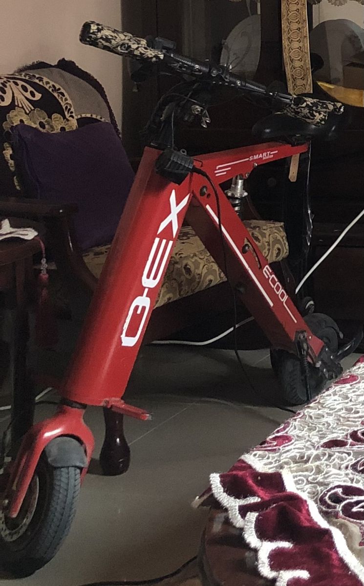 Scooter rouge de qualité, 26km/h