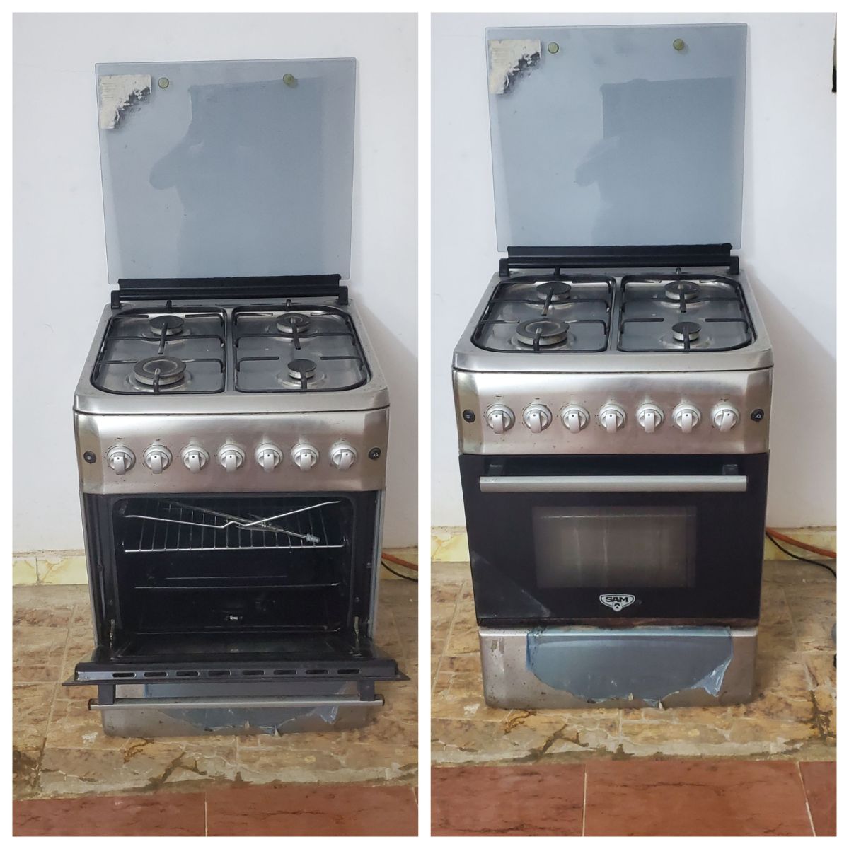 Four SAM turque + accessoires, très bon état, régulateur de gaz inclus