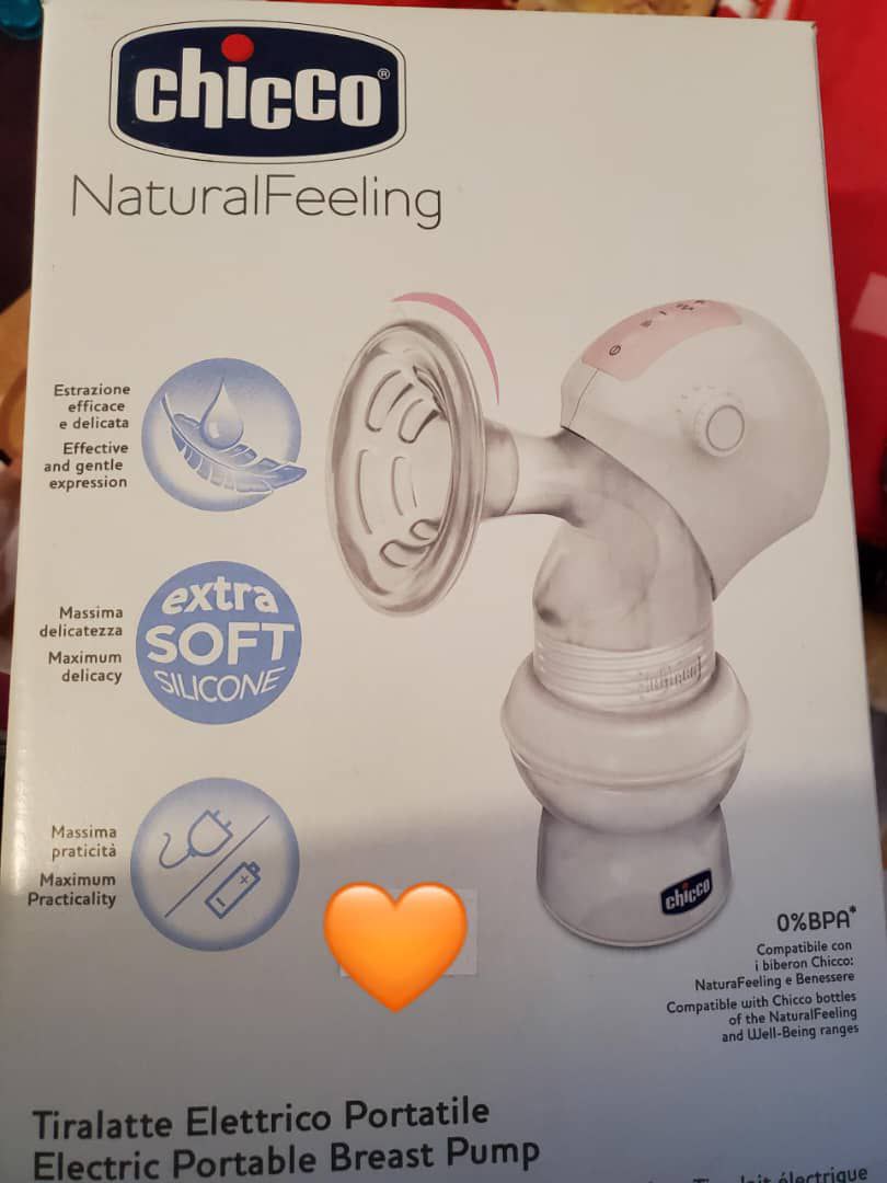 Tire-lait électrique Chicco avec accessoires complets