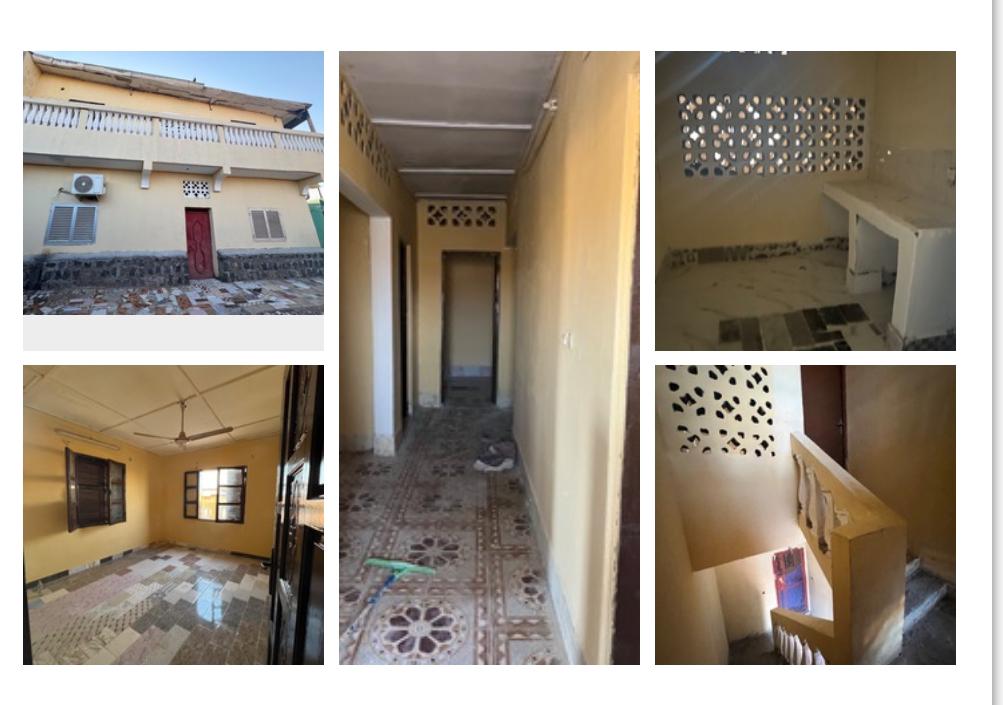 Maison F3, Tout en dur. Chambres et salon spacieux, Quartier 6, Près du SMI 2, TBE