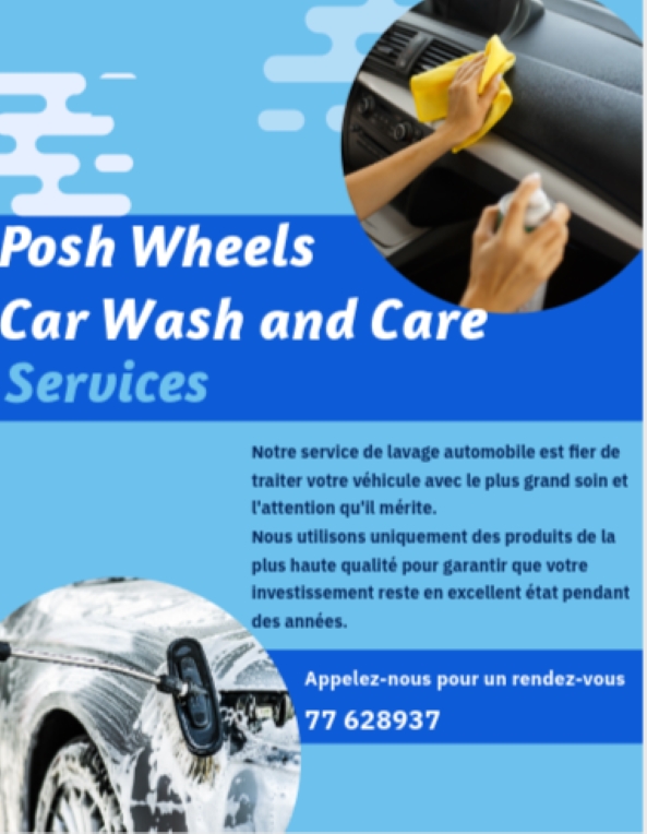 Posh Wheels – Spa pour voiture de luxe à Djibouti