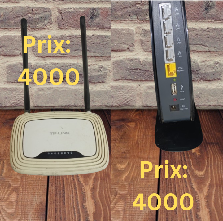 Routeurs WiFi d\'occasion en excellent état