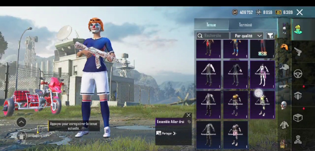 Un compte PUBG