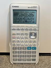 Calculatrice Graphique Casio fx-9860GII Blanche - Comme Neuve