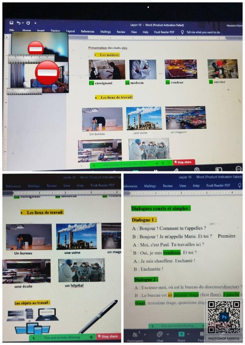 Cours de soutien en français et anglais à domicile