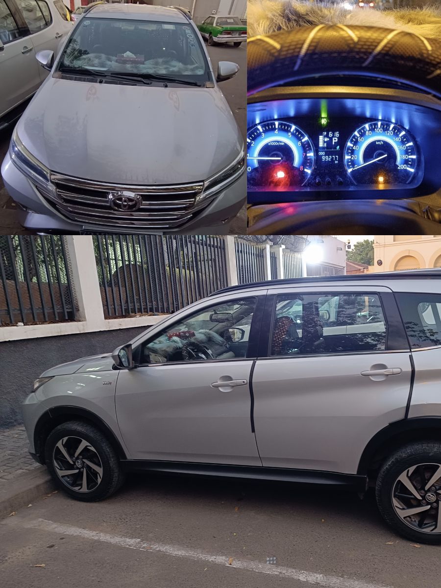 Toyota Rush 2019, SUV confortable et fiable, boîte automatique, clim performante, jantes alliage