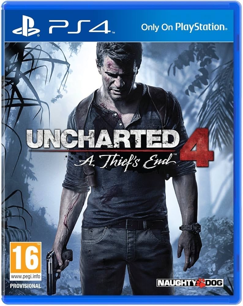 Jeux PS4 - Uncharted 4: A Thief\'s End en bon état