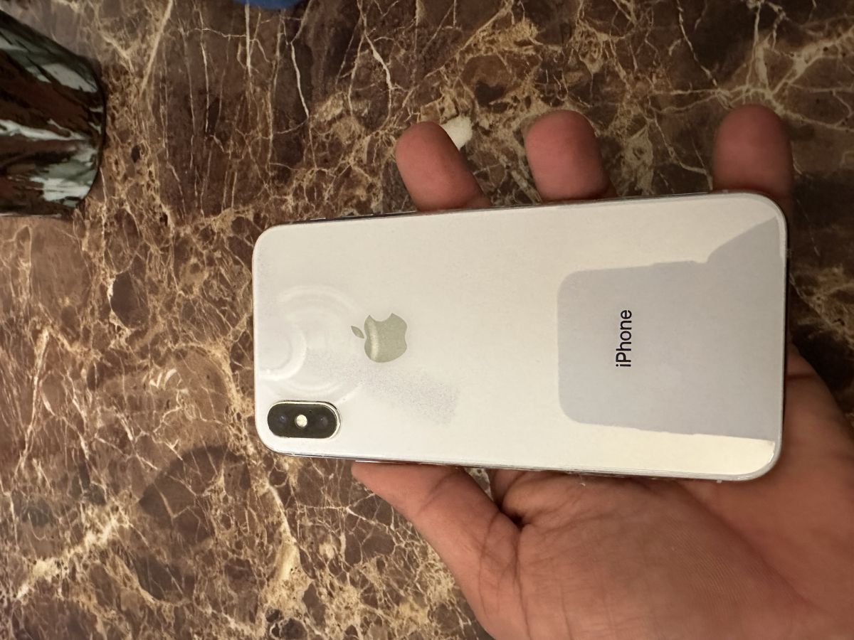 iPhone X Blanc 256 Go, Batterie 75%, Vente Urgente