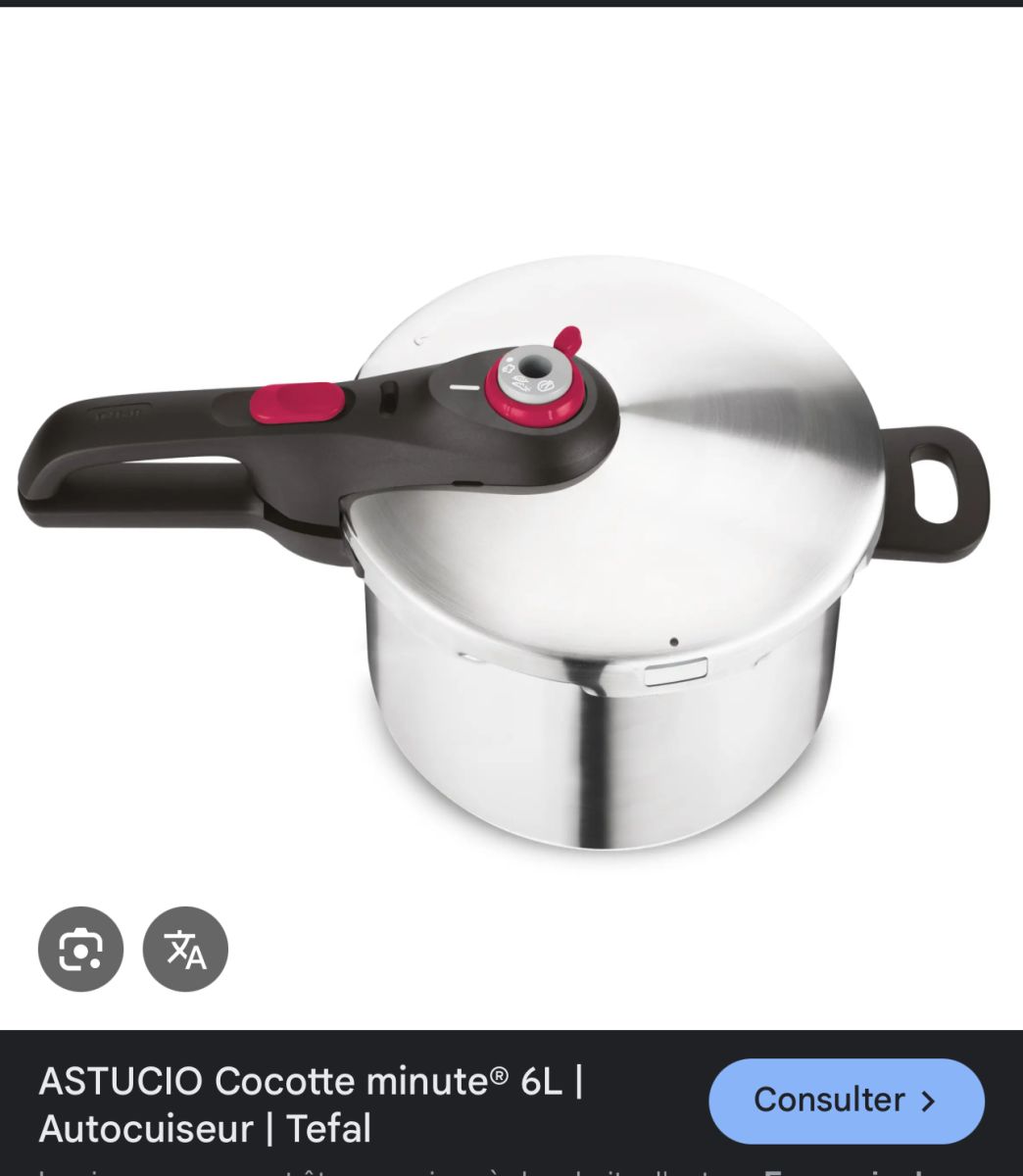 Cocotte minute Tefal 6L neuve, dans son emballage d\'origine