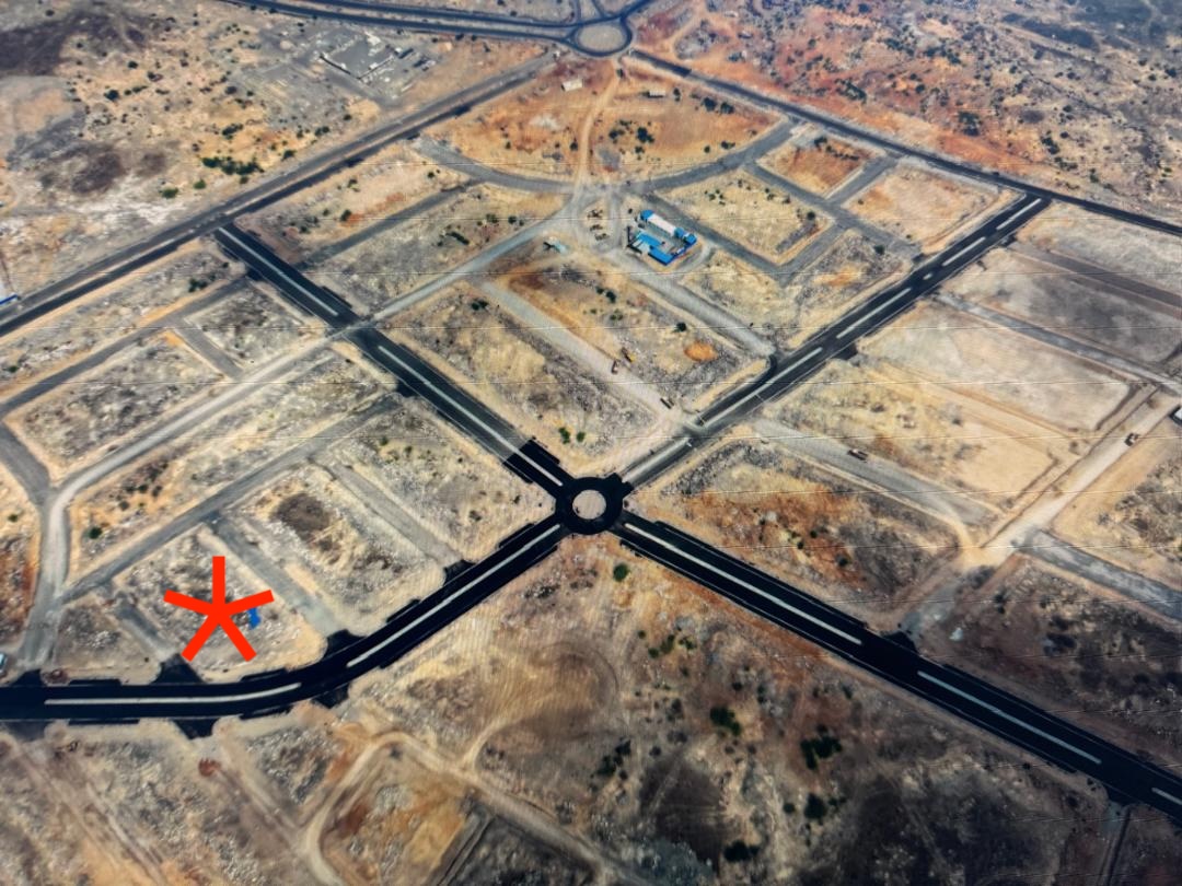 Terrain viabilisé 350m² à Nagad, derrière l\'Université de Djibouti