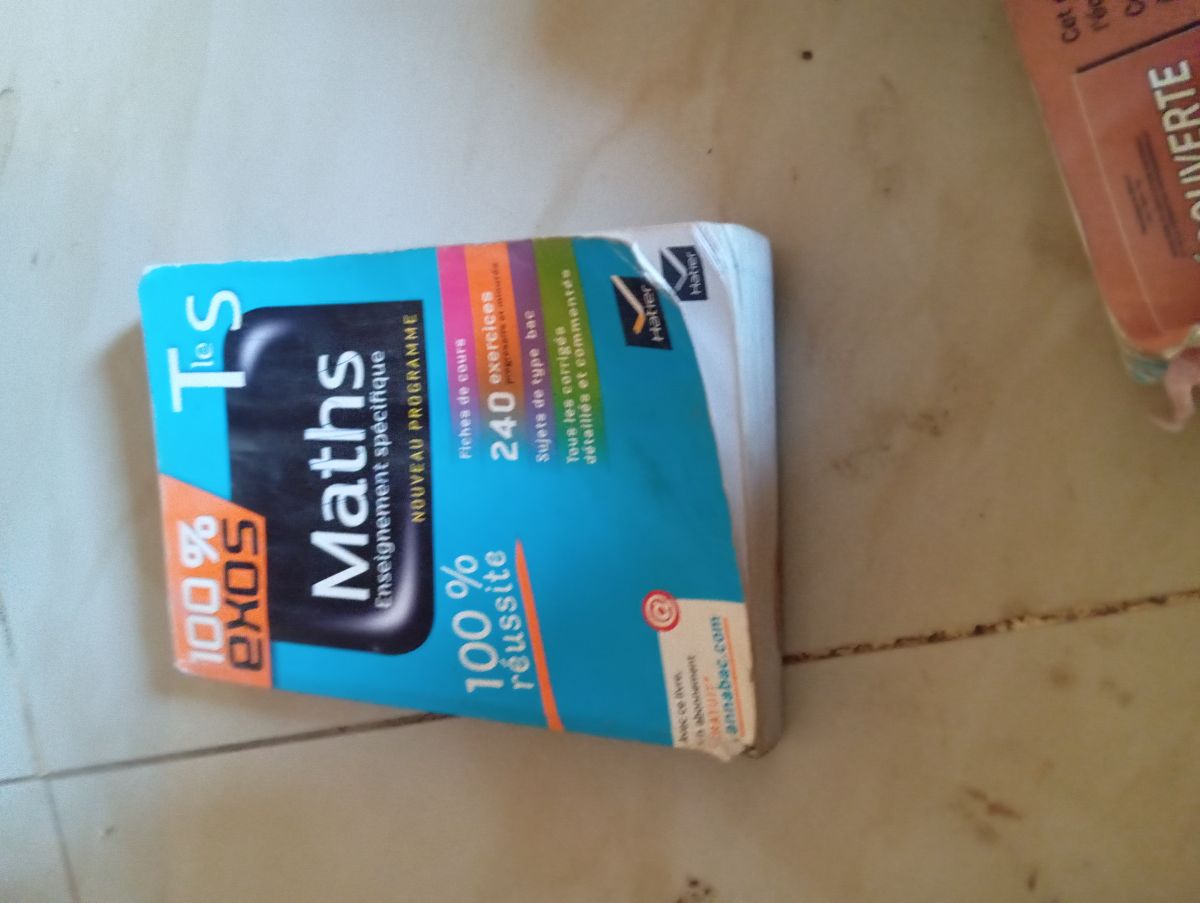 Cours de Maths Terminale S à vendre pour réussir l\'année scolaire