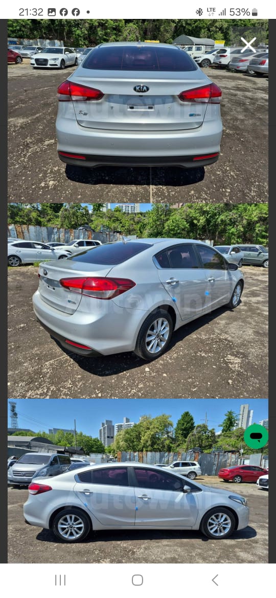 Kia K3 2017, diesel, automatique, très bon état