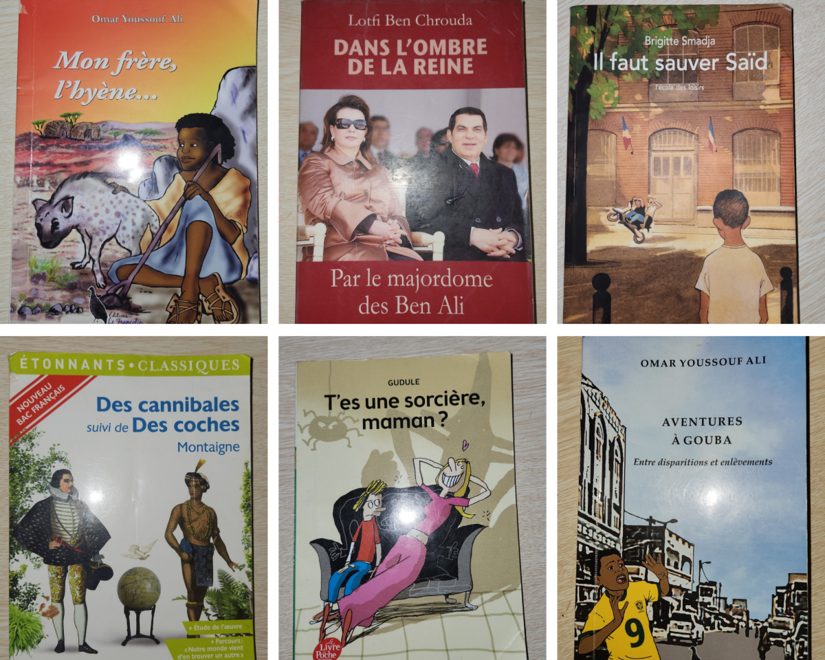Lot de 6 livres neufs à vendre à prix négociable