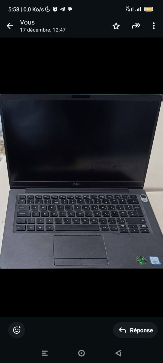 Ordinateur portable Dell, 512 Go SSD, 16 Go RAM, Core i7 à vendre