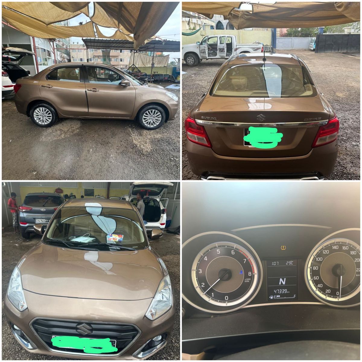 Suzuki Dzire 2022, boîte automatique, 47000 km, bon état