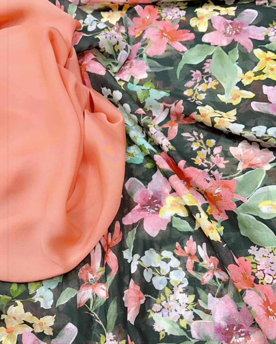 Tissus neufs multicolores, légers et fluide - Fabriqué en Espagne