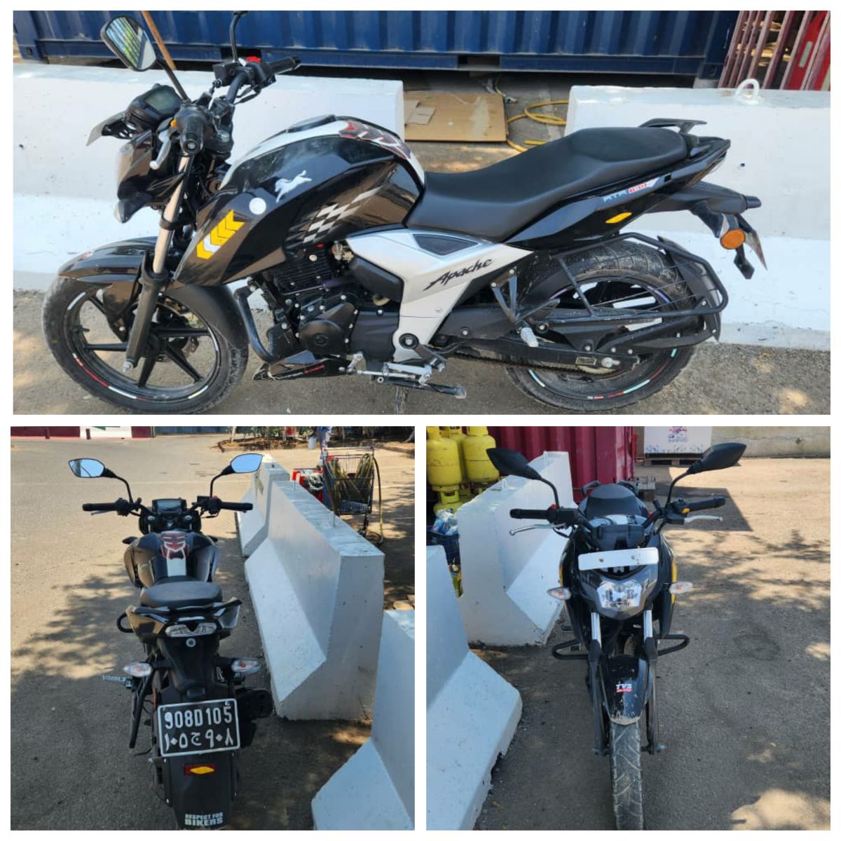 Moto TVS160 neuf, bien entretenu, à vendre