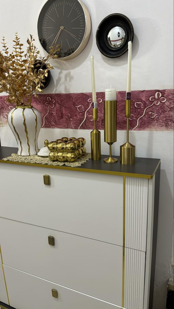 Meuble à chaussures 3 compartiments en bois