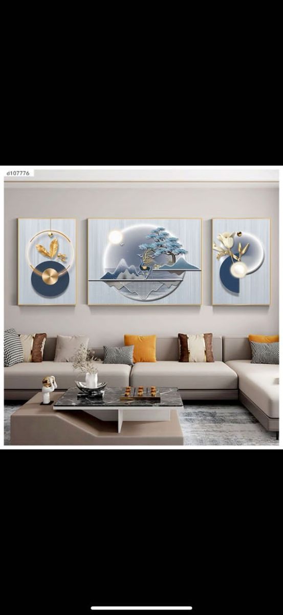 Cadres trio décoratifs