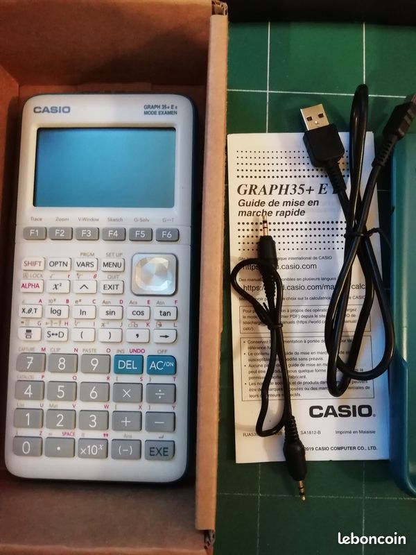 Calculatrice graphique Casio - Utilisée 1 an, bon état