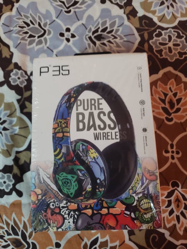 Casque sans fil P35 PURE BASS