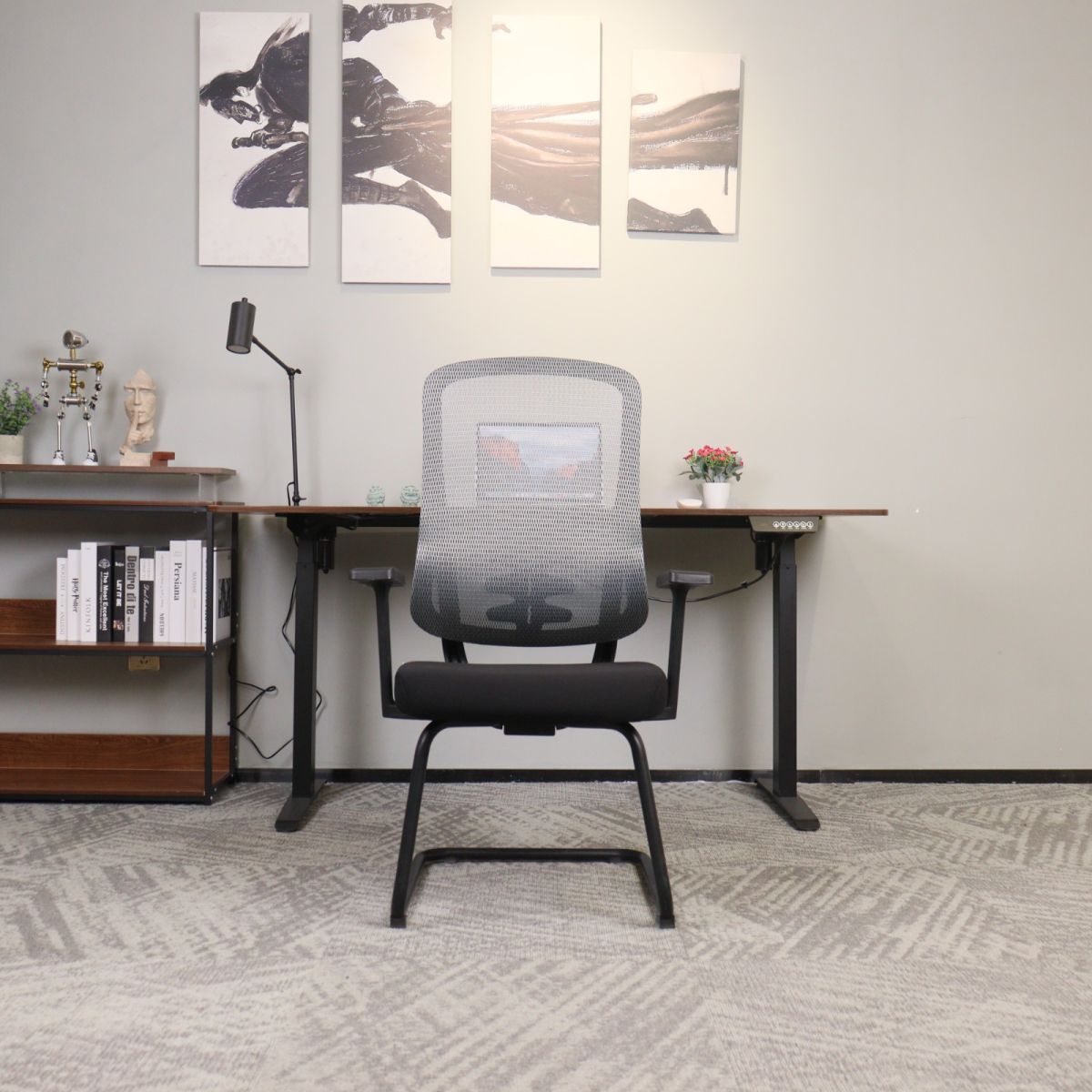 Chaise avec design en mesh - Assise confortable