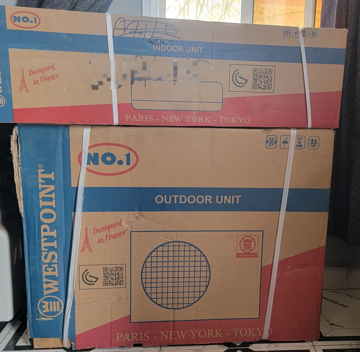 Climatiseur Split Westpoint neuf - 2cv de puissance
