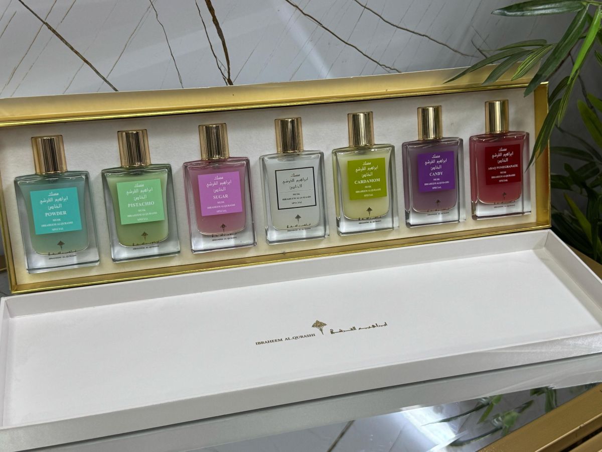 Coffret 7 parfums de marque Ibraheem Al Quraishi – Edition spéciale