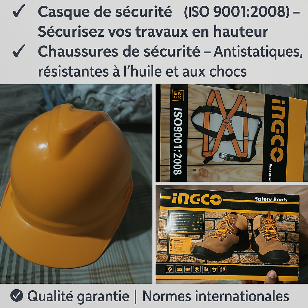 Équipez-vous pour la sécurité avec INGCO !